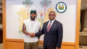 Davido Meets Sierra Leone President, Headlines Sold-Out Beach Concert
