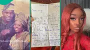 Lady Shares Late Father's Romantic Letters to Her Mum, Says He Raised the Bar