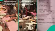 Lady's Birthday Dinner Turns Into Maths Exam, Sparks Online Debate
