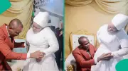 Lord's Chosen Couple's Viral Kiss at Wedding Reception Sparks Reactions