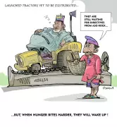 Nigerian Cartoonist Tackles National Issues in Latest Guardian Publication