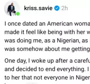 Nigerian Man Ends Relationship with American Woman Over Disrespect