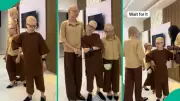 Nigerian Mum's Viral Video with 3 Albino Kids Sparks Love and Genetics Debate