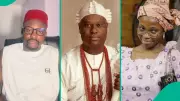 Ooni of Ife's Playful Command: Taaooma Almost Punches Jigan in Viral Clip