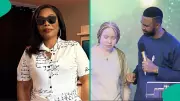 Pastor Chris Okafor's Daughter's Body Language Sparks Debate After Altar Interview