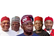 Power Struggle in Abia: Four Titans Battle for Tinubu's Favour Ahead of 2027