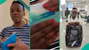 Ugandan Woman Celebrates Nigerian Visa, Calls Nigeria 