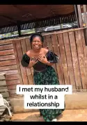 Woman reveals how she met her husband while dating another man