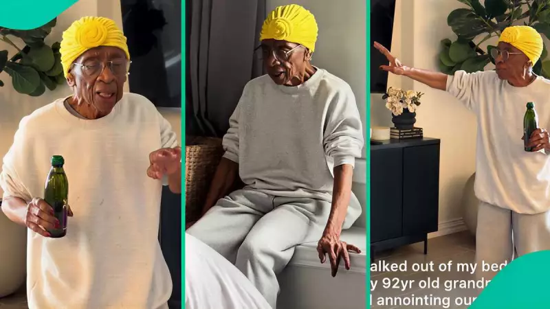 92-Year-Old Grandma's Prayer Ritual Goes Viral, Touches Hearts Across Nigeria