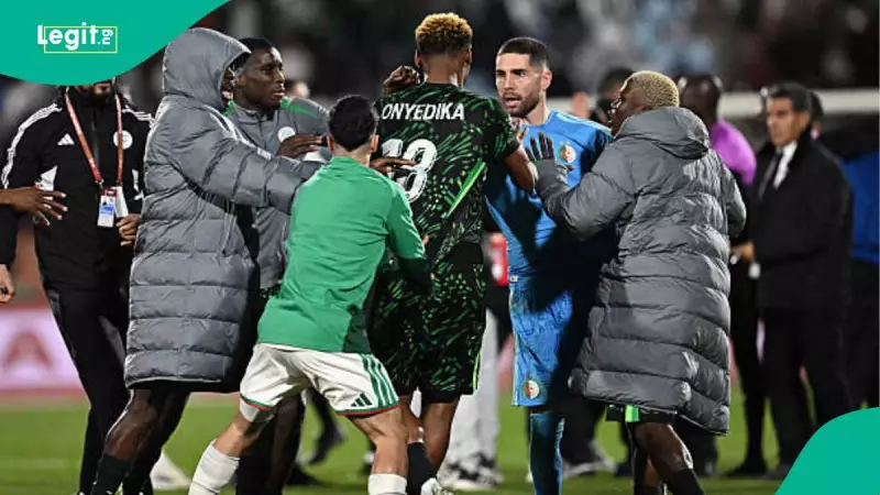 AFCON 2025: Luca Zidane Sparks Brawl After Algeria's 2-0 Defeat to Super Eagles