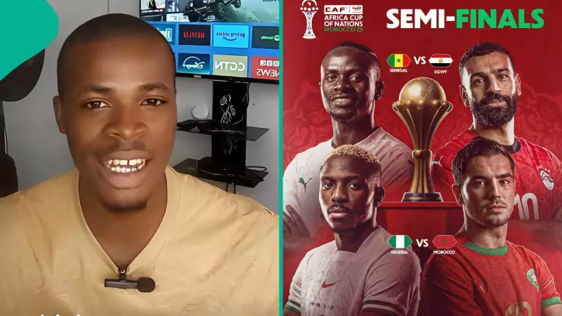 AFCON 2025: Man '100% Sure' Nigeria, Egypt Will Reach Final, Dares Doubters