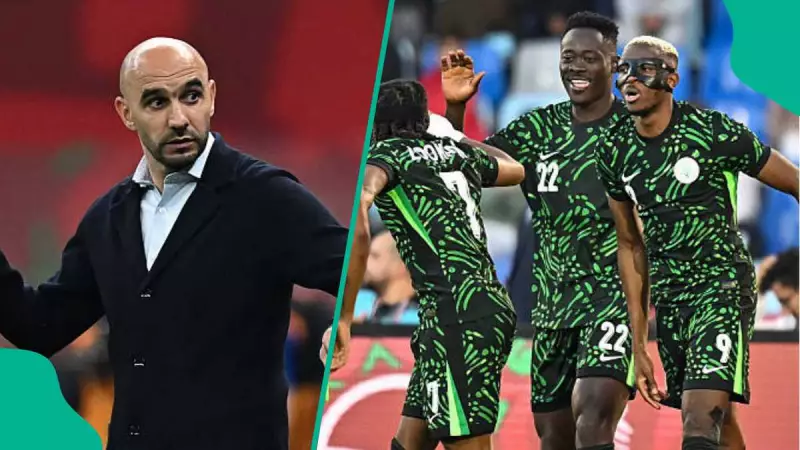 AFCON 2025: Morocco Coach Regragui Names Home Support as Key Edge Over Nigeria