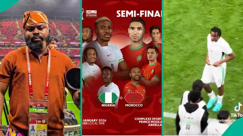 AFCON 2025: Nigerian Fan's Viral Observation on Chukwueze's Penalty Miss Reaction