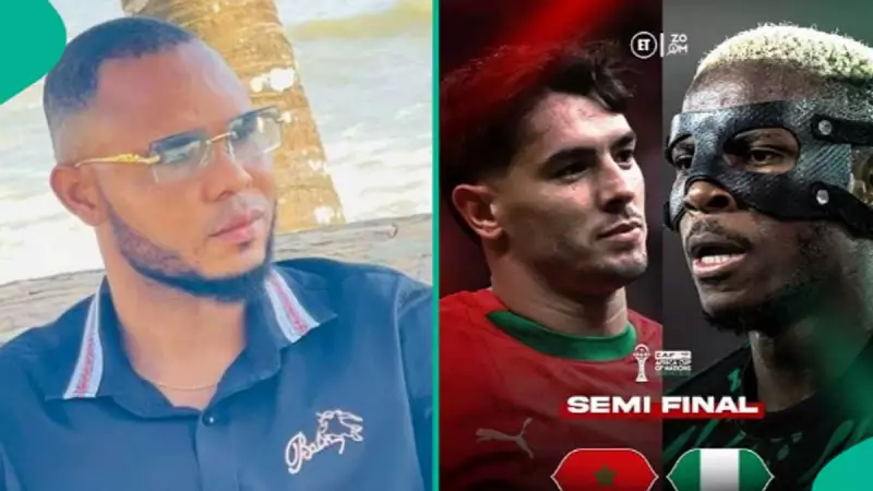 AFCON 2025: Nigerian Man Warns of Potential Fallout if Super Eagles Beat Morocco