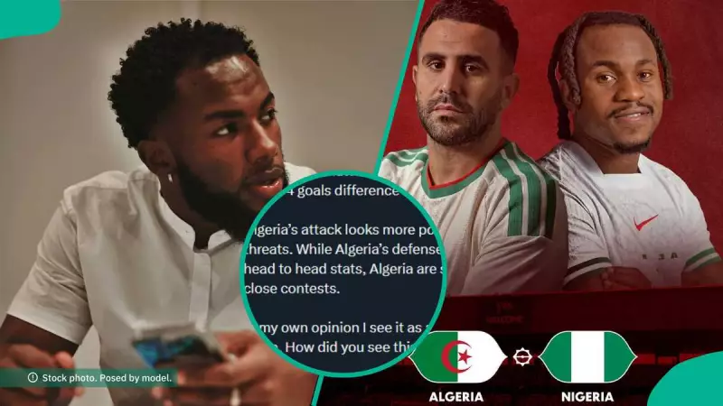AFCON 2025: X User Predicts Nigeria vs Algeria Quarterfinal, Analyzes Teams