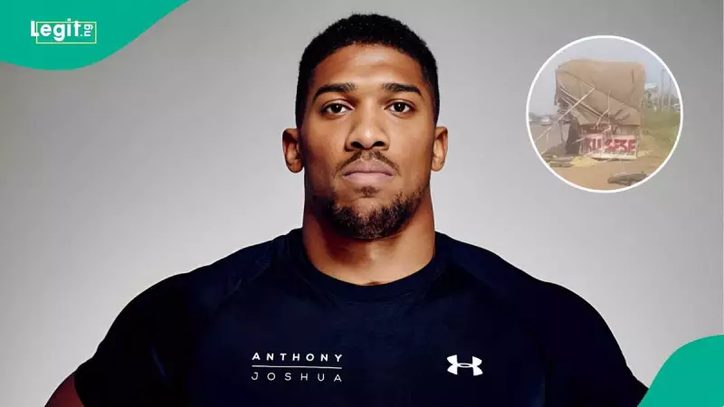 Anthony Joshua's Driver Identified: Adeniyi Kayode, 47, Faces Charges Including No License