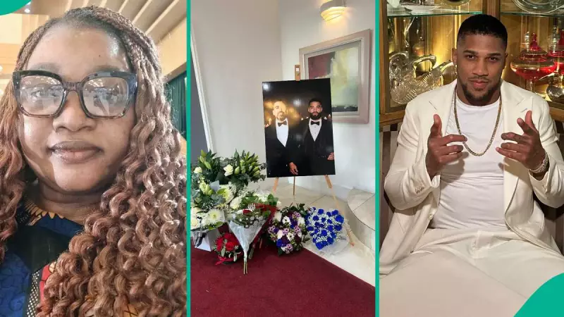 Anthony Joshua's Funeral Appearance Sparks Concern, Woman Calls for Prayers