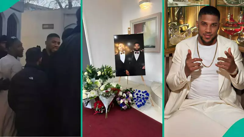 Anthony Joshua's Smile at Friends' Burial Sparks Concern: "He Should Be Monitored"