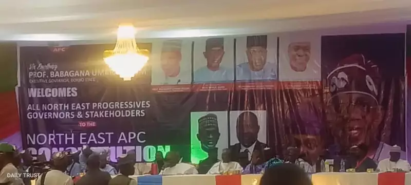 Borno Speaker Protests Shettima's Picture Omission at APC Event in Maiduguri