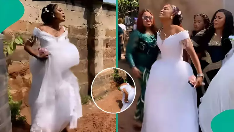 Bride Visits Late Mother's Grave on Wedding Day, Emotional Scene Goes Viral