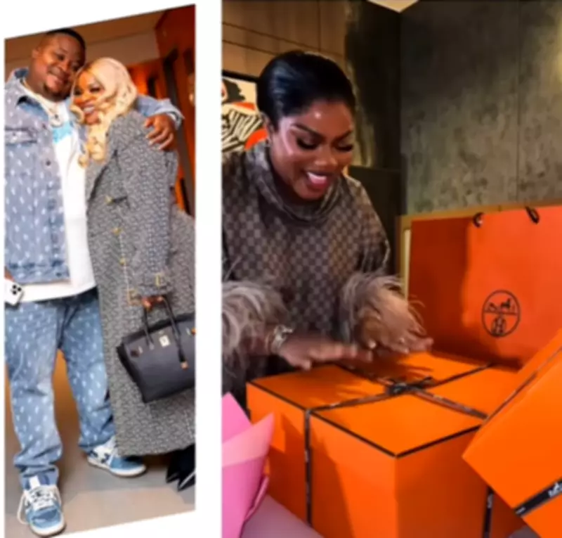 Cubana Chiefpriest's Wife Celebrates 10-Year Marriage with Lavish Birthday Gifts