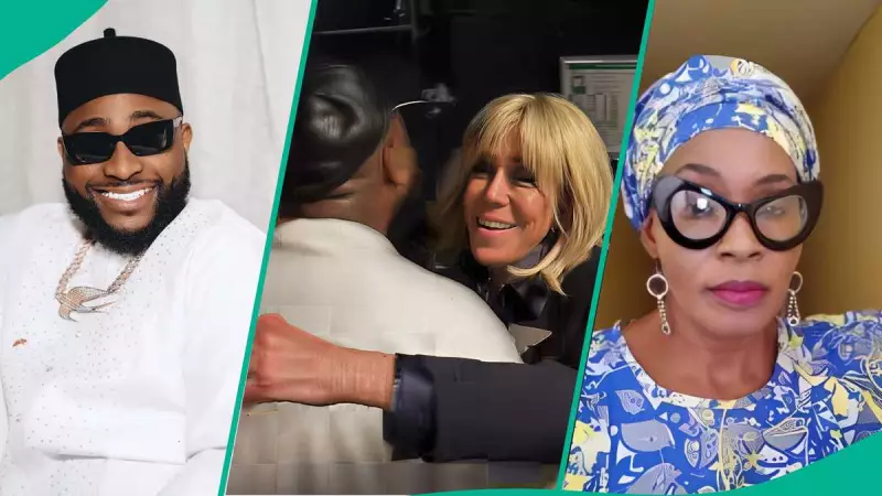 Davido Meets French First Lady Amid Controversy, Fans Cheer 'No Distraction'