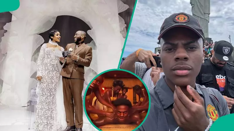 Davido's Playful Request to Wife Sparks Social Media Debate After IShowSpeed Ghana Video
