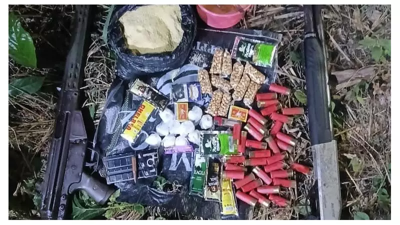 Delta Police Raid: FNC Rifle, Pump-Action Gun Recovered from Suspected Kidnappers