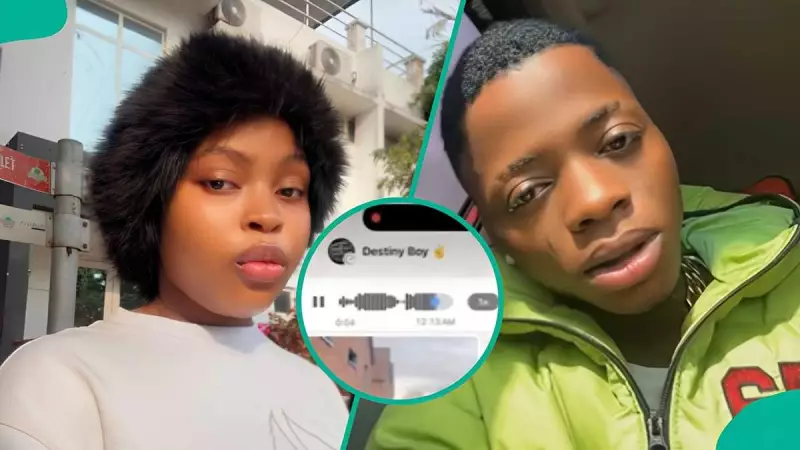 Destiny Boy's Last Voice Note to Female Friend Shared, Fans Mourn 22-Year-Old Singer