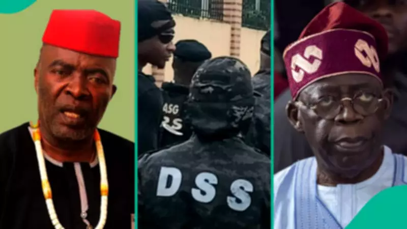 DSS Clarifies Actor Stanley Amandi's Custody in Alleged Coup Plot Against Tinubu