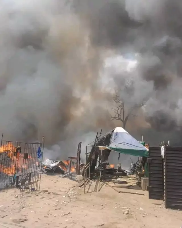Fire Erupts at Katangowa Pipeline in Lagos, Residents Panic