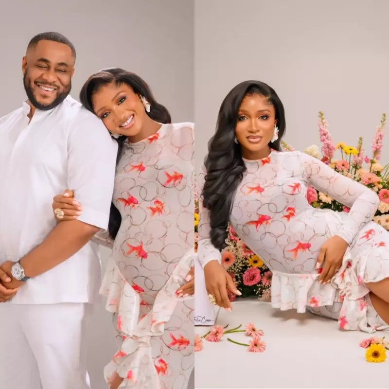 Former Beauty Queen Powede Awujo Welcomes Third Child with Husband Ikenna