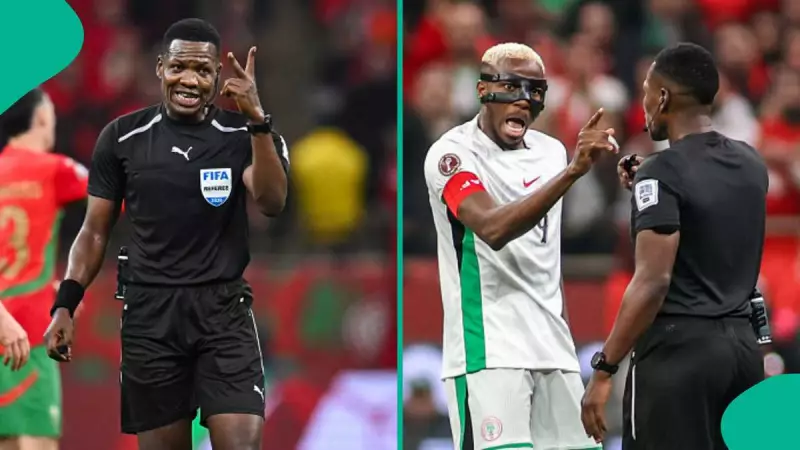 Ghanaian Referee Daniel Laryea Breaks Silence on Nigeria's AFCON Semi-Final Loss to Morocco