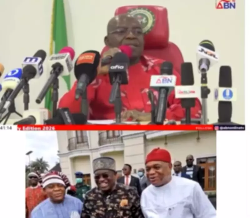 Gov Otti Dismisses Predecessors' Lawsuit Threat as 'Noise', Says Lawyers Ready