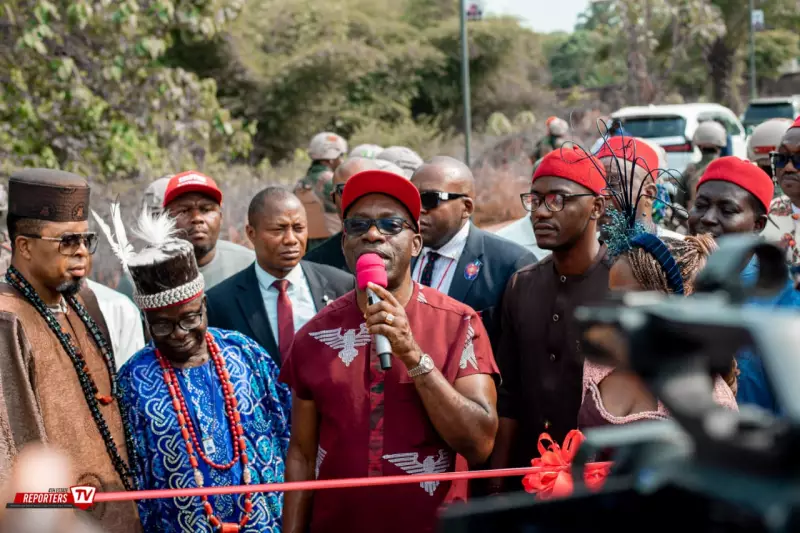 Governor Soludo Commissions 5km Road Built by Industrialist in Anambra