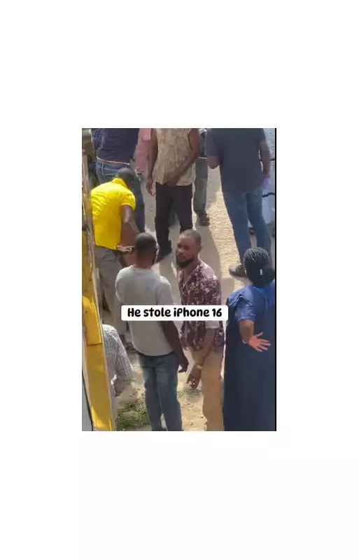 iPhone 16 Thief Caught Red-Handed in Abuja Office Drama (Video)