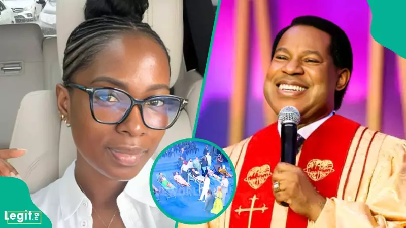 Jemima Osunde Reacts to Pastor Chris Oyakhilome's Mass Healing of 10 Cripples