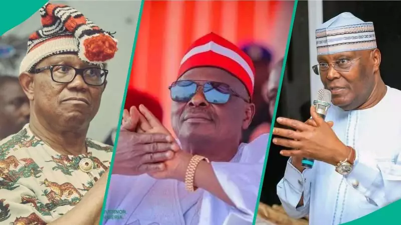 Kwankwaso in Secret Talks for Atiku, Obi Alliance Ahead of 2027 Polls