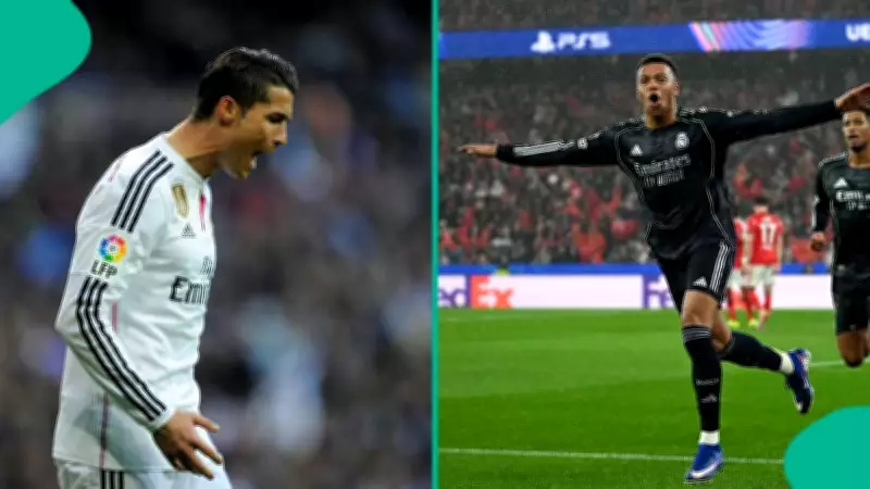 Kylian Mbappe Breaks Ronaldo's Champions League Record Despite Real Madrid Defeat