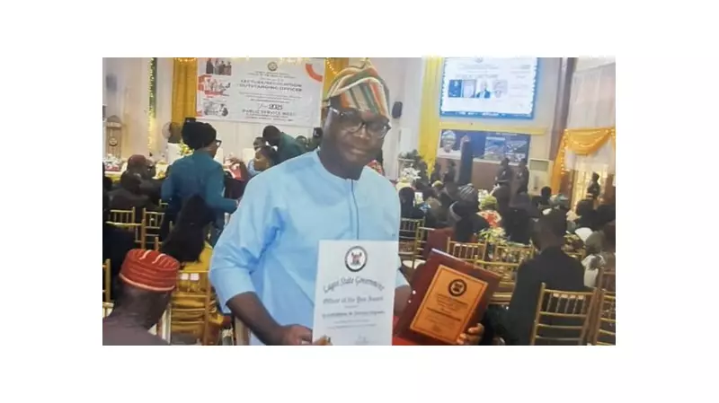 Lagos State Honours Deputy Director Olajiwon as 2025 Outstanding Officer