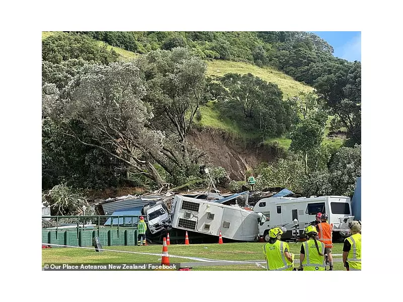 Landslide at New Zealand Campsite Leaves Multiple Children Missing, Urgent Rescue Underway