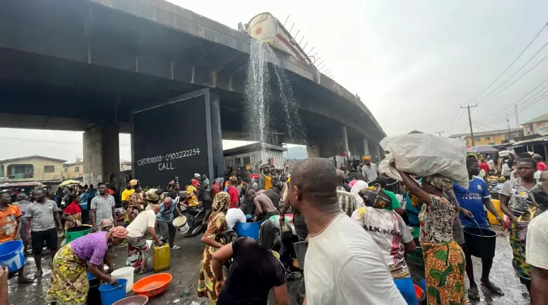 LASTMA, Fire Service Prevent Major Fire Disaster After Tanker Accident in Apapa