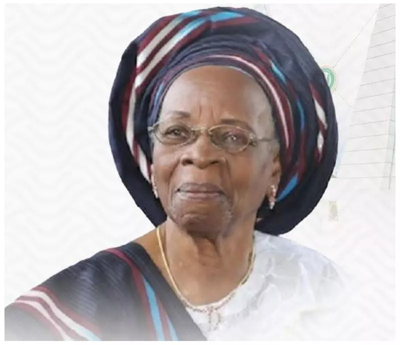 Lucia Onabanjo, Wife of Ogun's First Civilian Governor, Passes Away at 100
