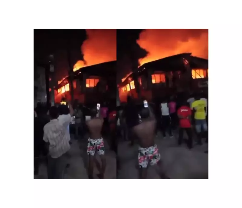 Millions in Goods Lost as Fire Ravages Computer Village Building in Lagos
