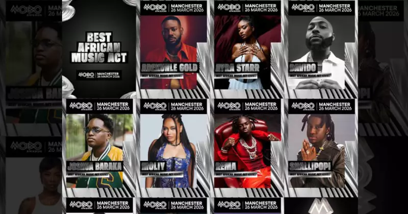 MOBO Awards 2026: Full List of Nigerian Nominees Led by Ayra Starr
