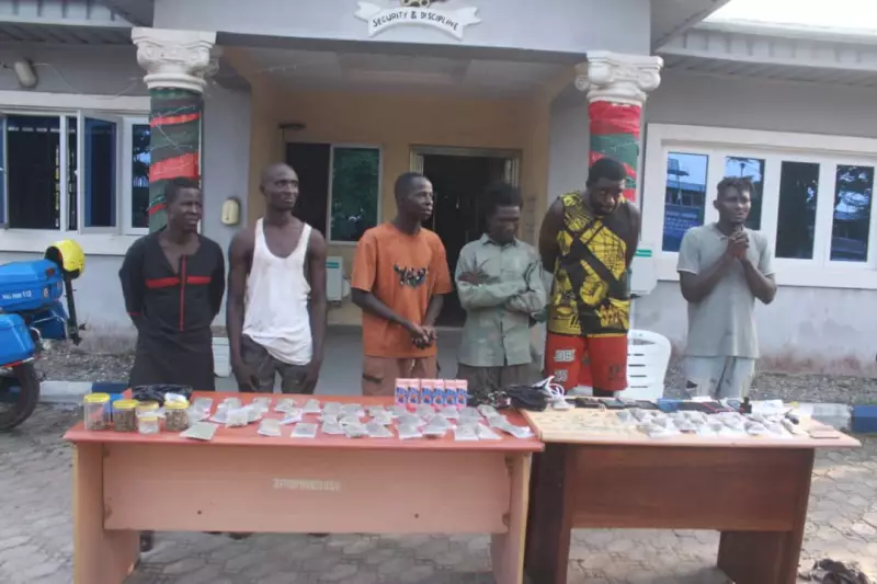 NAF Arrests 6 Drug Suspects in Lagos, Recovers Cocaine, Codeine in Operation Ember Guard
