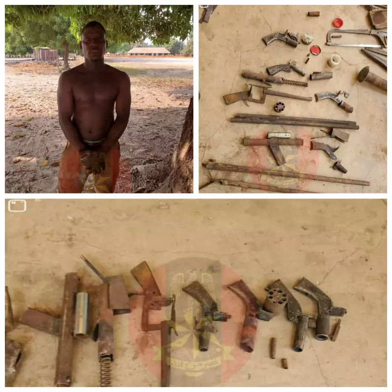 Nasarawa Troops Uncover Illegal Arms Factory, Arrest Suspect in Major Security Operation