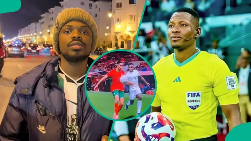 Nigerian Fan Exposes Alleged Referee Bias in AFCON Semi-Final Loss to Morocco