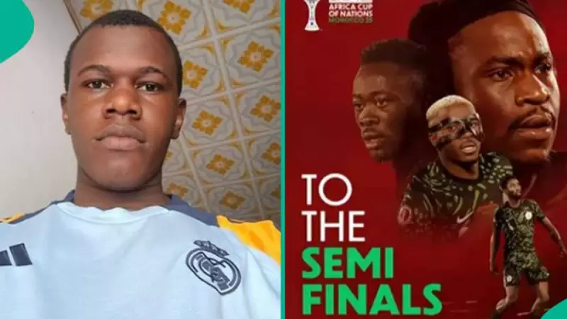 Nigerian Fan Reveals 1 'Secret' for Super Eagles to Beat Morocco in AFCON 2025 Semi-Final