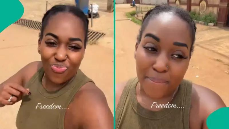 Nigerian Lady Celebrates Leaving America After 8 Months, Declares Freedom from 'Rat Race'
